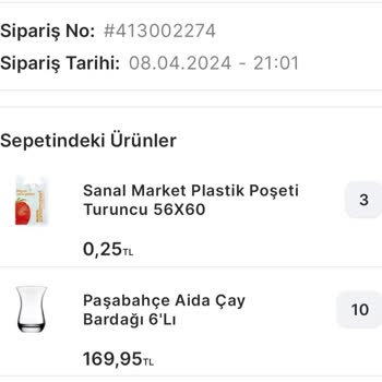 Migros Online Sipariş Serüveni