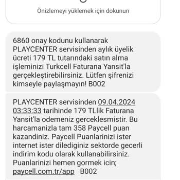 Paycell Playcenter + Allinmobi Adı Altında Üyelik + Ücret Çekimi İçin İptal