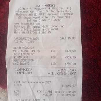 LC Waikiki Alarmın Çıkarılmasının Sonucunda Mağdur Olmamız