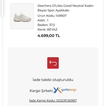 SuperStep Kargoyu Göndermeme Rağmen İademi 9 Gündür Yapmıyorlar.