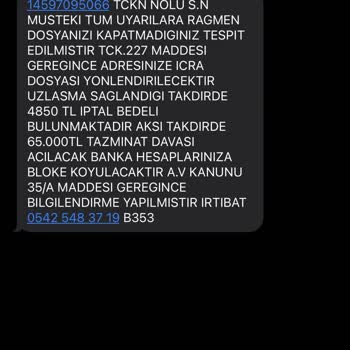 SOYDANSMNLIK (SMS) Savcılık Suç Duyurusudur