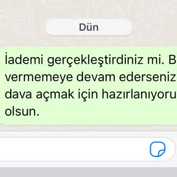Scatti İade Yapacaklarını Söylediler Cevap Vermiyorlar
