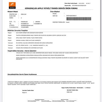 Apple Yeni İphone'um Sürekli Serviste!