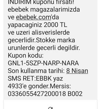 E-bebek Kupon Oyalaması Ve Dönüş Yapmaması