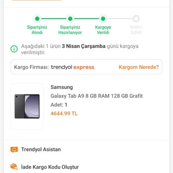 Trendyol Ve Expressi Kargo