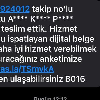 Aras Kargo Ferizli Teslimat Sıkıntısı