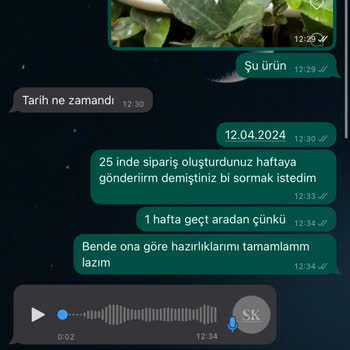 HS Tasarım Organizasyon Nişan Hediyeliği Mağduriyeti Ve İade Talebi