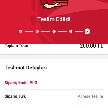 Pizza Hut Sipariş Ve Ödeme İadesi