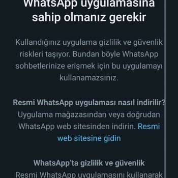 Huawei WhatsApp'a Giriş Yapamıyorum