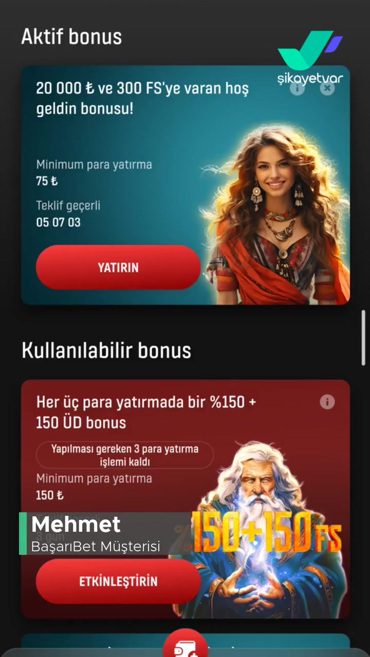 Başarıbet Para Çekemiyorum! videonun kapak resmi