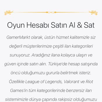 GamerMarkt Hesabım Çalındı Lütfen Yardım Edin
