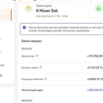Hepsiburada İşOrtağım Hepsiburada Satıcı Hak Ediş Sorunu - Acil