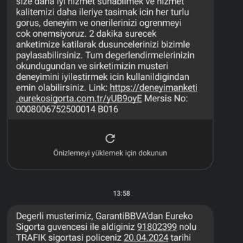 Eureko Trafik Sigortamı Geç İptal Ediyor.
