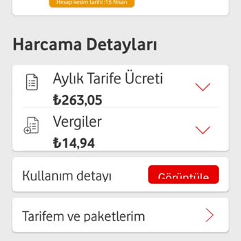 Vodafone Fahiş Tarife Zammı