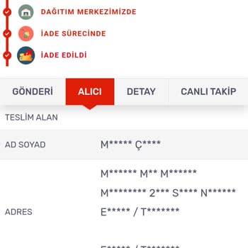 Kargomsende Ürünümü Kaybetti. Ücret İadem Yapılmadı