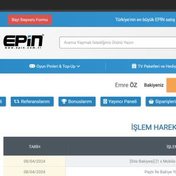 Epin.com.tr Parayı Almasına Rağmen Elmas Kodunu Vermiyor