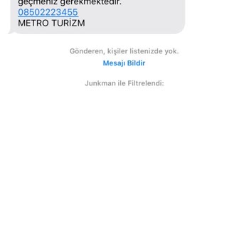 Yine Metro Turizm Yine Skandal!