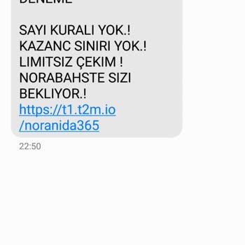 Norabahis Sitesi 12 Yaşındaki Çocuğa Kumar Mesajı Gönderiyor.
