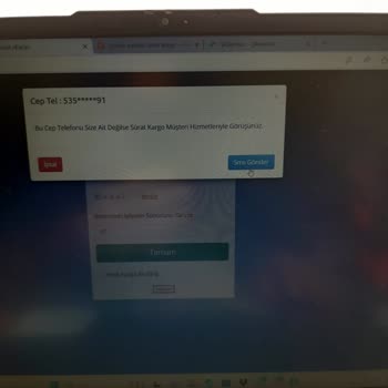 Sürat Kargo Sanal Sayfama Kolay Erişmek İstiyorum.