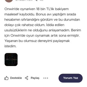 Onwin Bahis Adresi Hesap Bakiyemi Kullandı (k. Adım F... 135)