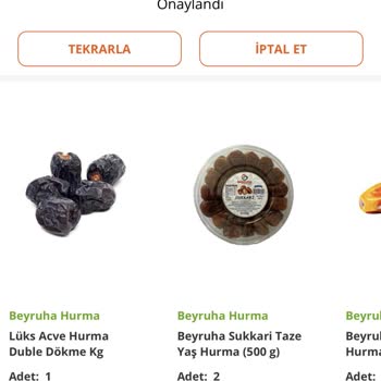 Farksepeti.com Hurma Siparişimin Mağduriyeti!