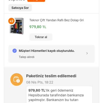 Hepsijet Kuryesi Evde Olmama Rağmen Evde Yok Demiş