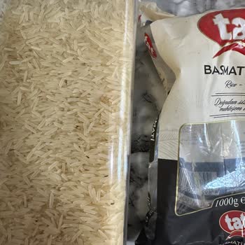 Migros'tan Aldığım Tat Markalı Basmati Pirinç