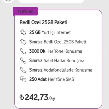 Vodafone Paketleri Çok Pahalı