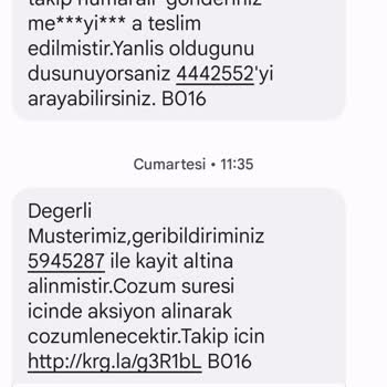 Aras Kargo Kavaklıdere Şubesinden Kurye Çağırırsanız 3 Gün Sonra Gelir
