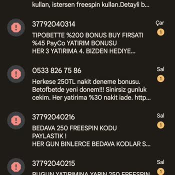 Vodafone Pay Vodafone Telefonuma Mesaj Geliyor