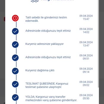 Aras Kargo Dağıtımda Olup Gelmeyen Kargo!
