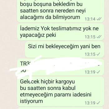Tafetta Still Sipariş Karmaşası Ve Bayram Öncesi Mağduriyet