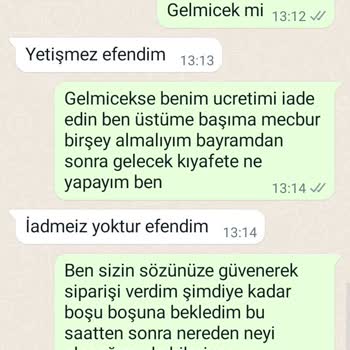 Tafetta Still Sipariş Karmaşası Ve Bayram Öncesi Mağduriyet