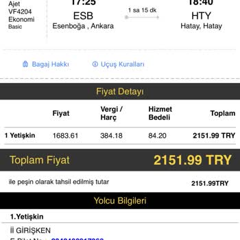 AJet (Anadolu Jet) Umarım Pilotları Uzmandır