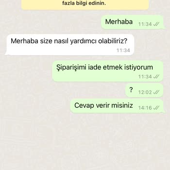 Shopier İade Yapmak İstiyorum