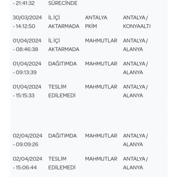 PTT Kargo PTT Alanya Şubesi