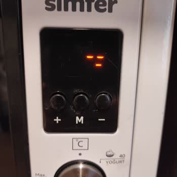 Simfer Fırında Devamlı Bozulan Dijital Ekran Sorunu