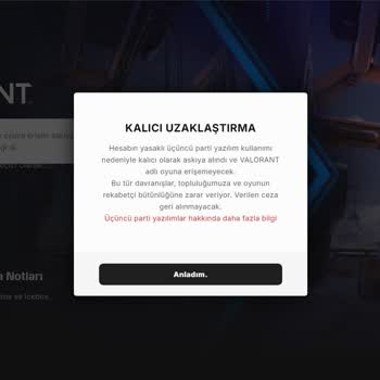 Valorant Banlanan Hesap Para İadesi