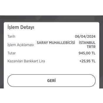 Vadi İstanbul Saray Muhallebicisi Tatlıdan Çivi Çıktı