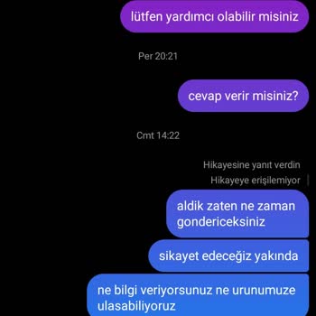 Charmé Butik Geciken Sipariş Ve İletişim Sorunları