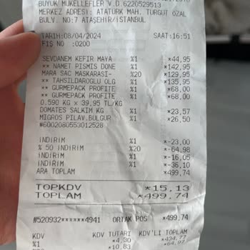 Migros'ta Satılan Küflü Tatlı