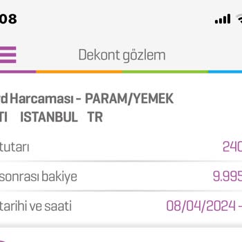 Yemeksepeti Sipariş İptali Yaptıkları Halde Para İadesi Yapılmadı