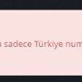 Passolig Başvuru İçin Sadece Türkiye Numarası İstiyor!