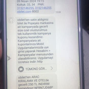 Firmadan Herhangi Bir Bilgi Yok Kamil Koç
