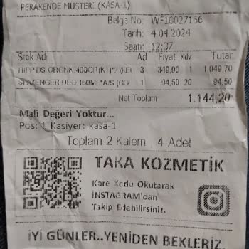 Taka Kozmetik Adana Tarihi Geçmiş Ürün Satışı Yapılıyor.!
