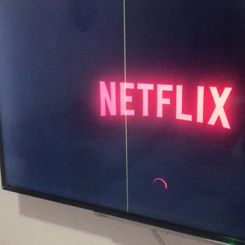 Toshiba TV Ekranda Çizgi Belirdi