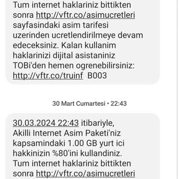 Vodafone Haksız Kazanç Çözüme Ulaşmasını Bekliyorum