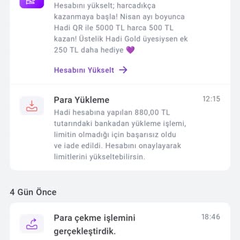 Hadi - TOMBANK Hadi Kart Paranız İade Edildi Dendi Ve Halen Edilmedi