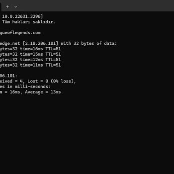 Kablo Net LoL Ping Sorunu
