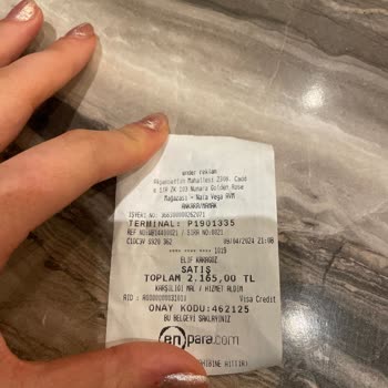 Nata Vega Golden Rose İade